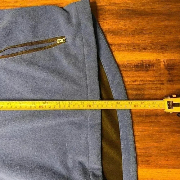 Footjoys Dryjoys 1/2 Zip Blue Golf Pullover Fleece Jacket Large - Picture 5 of 7